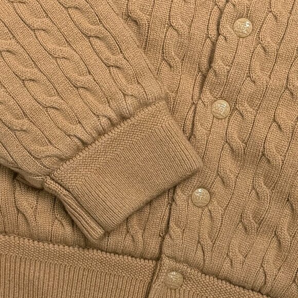 Polo Ralph Lauren Pilot jacket knitted women's cotton coat - Picture 6 of 8